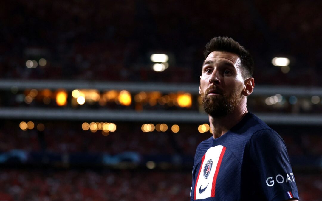 Messi desfalca PSG contra o Benfica pela UCL
