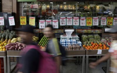 Projeção de inflação para o Brasil volta a diminuir