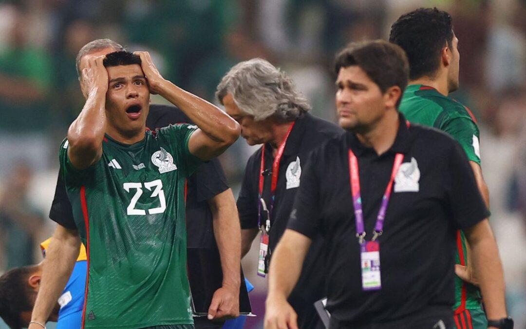 México vence Arábia Saudita mas está eliminado da Copa