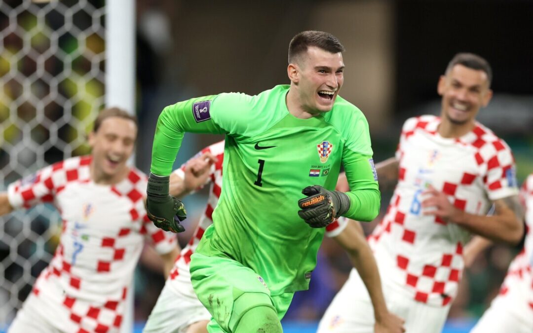 Goleiro brilha e Croácia vence Brasil nos pênaltis