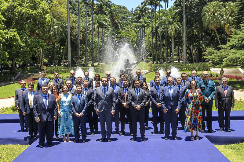 Governador Cláudio Castro dá posse ao novo secretariado
