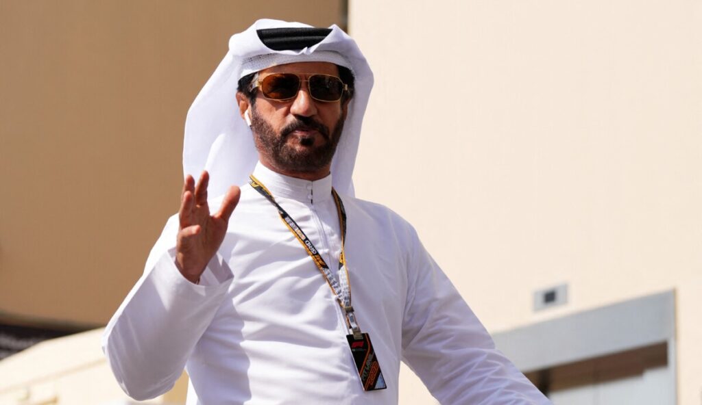 Presidente da FIA, Mohammed Ben Sulayem