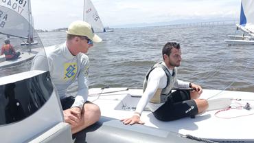 Robert Scheidt dá clínica de vela no ICRJ