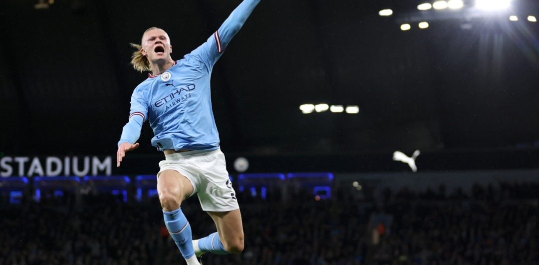 City goleia Burnley com três gols de Haaland