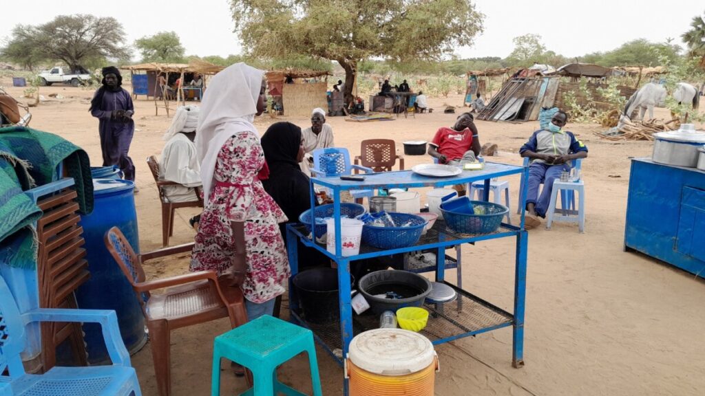 Refugiada sudanesa