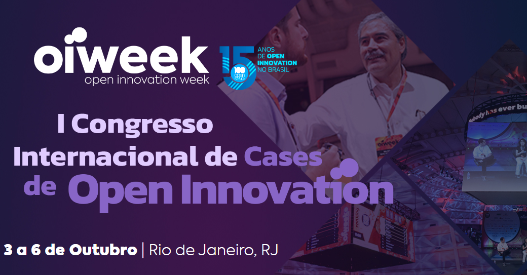 Open Innovation Week 15 anos: inscrições até 24/7