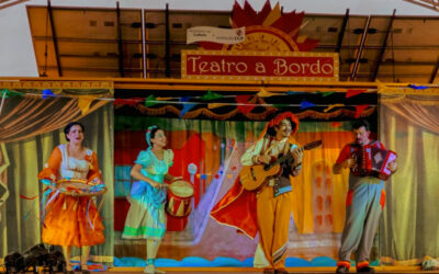 Teatro a Bordo chega em Itaguaí com sua Caixola Brincante